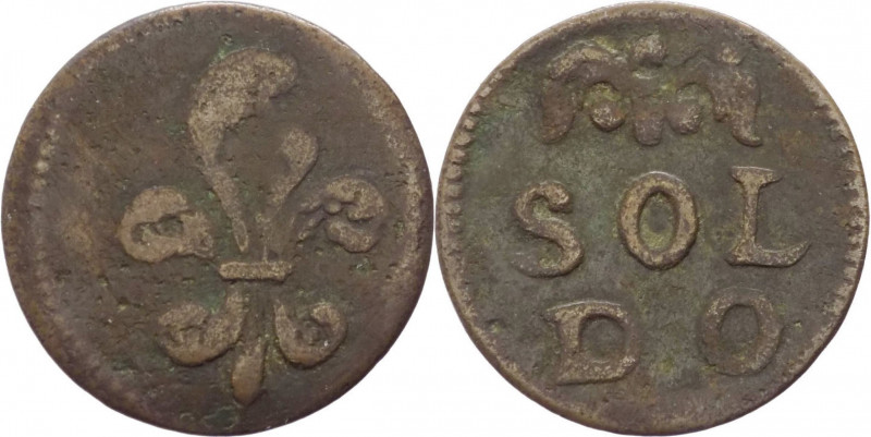 Modena - Francesco III d'Este (1737-1780) Soldo - MIR 852 - Ae
MB



SPEDIZ...