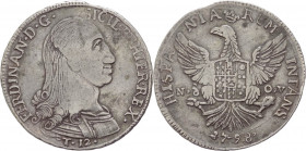Regno di Sicilia - Ferdinando III (1759-1816) 12 Tarì 1798 del VI°Tipo - Zecca di Palermo - Gig.18a - Ag - gr.27,41
BB



SPEDIZIONE SOLO IN ITAL...