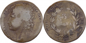 Regno delle Due Sicilie - Gioacchino Murat (1808-1815) - 3 grana 1810 - P.R. 6; Gig. 4 - Ae
MB



SPEDIZIONE SOLO IN ITALIA - SHIPPING ONLY IN IT...