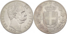 Regno d'Italia - Umberto I (1878-1900) - 5 Lire 1879 - Gig. 24 - Ag
qBB



SPEDIZIONE SOLO IN ITALIA - SHIPPING ONLY IN ITALY
