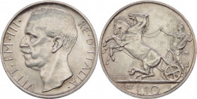 Regno d'Italia - Vittorio Emanuele III (1900-1943) - 10 lire "Biga" 1927 due rosette - Gig. 56a - Ag
FDC



SPEDIZIONE SOLO IN ITALIA - SHIPPING ...