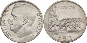 Regno d'Italia - Vittorio Emanuele III (1900-1943) - 50 centesimi "Leoni" 1919 - Gig. 162 - Ni - NON COMUNE (NC)
mBB



SPEDIZIONE SOLO IN ITALIA...