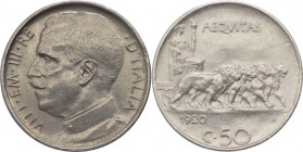 Regno d'Italia - Vittorio Emanuele III (1900-1943) - 50 centesimi "Leoni" 1920 - Gig. 164 - Ni
qSPL



SPEDIZIONE SOLO IN ITALIA - SHIPPING ONLY ...