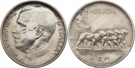 Regno d'Italia - Vittorio Emanuele III (1900-1943) - 50 centesimi "Leoni" 1924 bordo rigato - Gig. 169 - Ni
mBB



SPEDIZIONE SOLO IN ITALIA - SH...