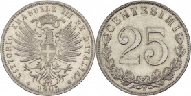 Regno d'Italia - Vittorio Emanuele III (1900-1943) - 25 centesimi "Aquila Araldica" 1903 - Gig.192 - Ni
FDC



SPEDIZIONE SOLO IN ITALIA - SHIPPI...