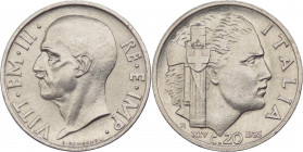 Regno d'Italia - Vittorio Emanuele III (1900-1943) - 20 centesimi 1936 - Gig. 217 - Ni
FDC



SPEDIZIONE SOLO IN ITALIA - SHIPPING ONLY IN ITALY