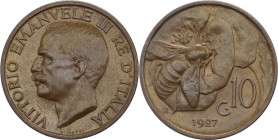 Regno d'Italia - Vittorio Emanuele III (1900-1943) - 10 centesimi 1927 - Gig.236 - Cu
mSPL



SPEDIZIONE SOLO IN ITALIA - SHIPPING ONLY IN ITALY