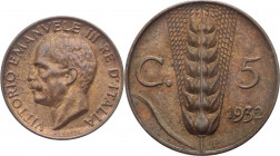 Regno d'Italia - Vittorio Emanuele III (1900-1943) - 5 centesimi "Spiga" 1932 - Gig.278 - Cu
FDC



SPEDIZIONE SOLO IN ITALIA - SHIPPING ONLY IN ...