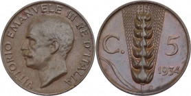 Regno d'Italia - Vittorio Emanuele III (1900-1943) - 5 centesimi 1934 - Gig.280 - Cu
FDC



SPEDIZIONE SOLO IN ITALIA - SHIPPING ONLY IN ITALY