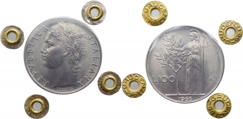 Repubblica Italiana (dal 1946) - Monetazione in lire (1946-2001) - 100 lire 1963...