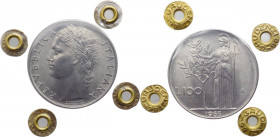 Repubblica Italiana (dal 1946) - Monetazione in lire (1946-2001) - 100 lire 1963 - Mont.16 - AC - raro (R) - Perizia Gaudenzi
FDC ECZ



SPEDIZIO...