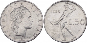 Repubblica Italiana (dal 1946) - Monetazione in lire (1946-2001) - 50 lire "Vulcano" 1958 - Gig. 147 - Ac
mBB



SPEDIZIONE IN TUTTO IL MONDO - W...