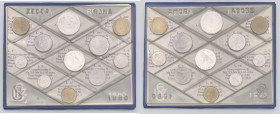 Repubblica Italiana (dal 1946) - Monetazione in Lire (1946-2001) - serie 1984 - composta da 10 valori - metalli vari
FDC



SPEDIZIONE IN TUTTO I...