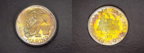 Repubblica di San Marino - Nuova Monetazione (dal 1972) - 500 lire 1975 - KM# 48 - Ag - in folder originale
FDC



SPEDIZIONE IN TUTTO IL MONDO -...
