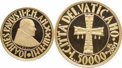 Città del Vaticano - Monetazione in Euro - Giovanni Paolo II, Wojtila (1978-2005) - 50.000 lire 2001 "Crux Vaticana" - Au
FS



SPEDIZIONE IN TUT...