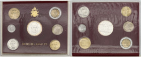 Ciità del Vaticano - Giovanni Paolo II, Wojtila (1978-2005) - serie divisionale 7 valori 1993 - metalli vari
FDC



SPEDIZIONE IN TUTTO IL MONDO ...