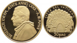 Città del Vaticano - Monetazione in Euro - Benedetto XVI, Ratzinger (2005-2013) - 50 euro 2007 "I Sacramenti del Cristianesimo: l'Eucarestia" - Au - I...