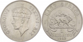 Africa Orientale Britannica - Giorgio VI (1936-1952) - 1 shilling 1952 - KM# 31 - Cu/Ni
qFDC



SPEDIZIONE SOLO IN ITALIA - SHIPPING ONLY IN ITAL...