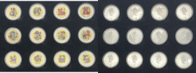 Repubblica di Malawi (dal 1964) set 2005 - composto da 12 esemplari da 5 Kwacha ciascuna tutte dedicate al calendario lunare cinese - 1 con l'anno del...