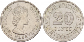 Malesia - Elisabetta II (dal 1952) - 20 centesimi 1961 - KM# 3 - Cu/Ni
FDC



SPEDIZIONE IN TUTTO IL MONDO - WORLDWIDE SHIPPING