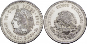 Messico - Stati Uniti del Messico (dal 1905) - 5 pesos 1947 - KM# 465 - Ag
SPL



SPEDIZIONE SOLO IN ITALIA - SHIPPING ONLY IN ITALY