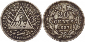 Nicaragua - Repubblica (dal 1821) - 20 Centavos 1887 - KM# 7 - Ag
mBB



SPEDIZIONE SOLO IN ITALIA - SHIPPING ONLY IN ITALY