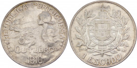 Portogallo - prima repubblica (1910-1926) - 1 Escudo 1910 - KM# 560 - Ag
FDC



SPEDIZIONE SOLO IN ITALIA - SHIPPING ONLY IN ITALY