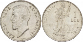 Romania - Carol I (1881-1914) - 1 leu 1910 - KM# 42 - Ag
qSPL



SPEDIZIONE SOLO IN ITALIA - SHIPPING ONLY IN ITALY
