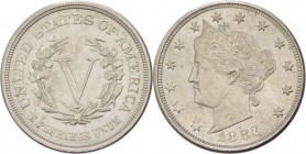 Stati Uniti d'America (dal 1776) - 5 cents 1883 "Liberty Nickel " - KM# 111 - Ni
SPL



SPEDIZIONE SOLO IN ITALIA - SHIPPING ONLY IN ITALY