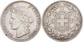 Svizzera - 5 franchi 1889 - KM# 34 - Ag
BB



SPEDIZIONE SOLO IN ITALIA - SHIPPING ONLY IN ITALY