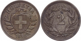 Svizzera - 2 rappen 1898 - KM# 4 - Ae
mBB



SPEDIZIONE SOLO IN ITALIA - SHIPPING ONLY IN ITALY