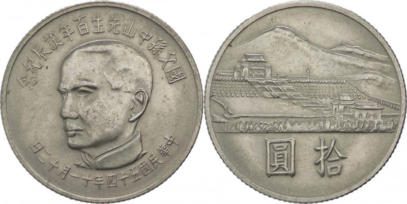 Taiwan - repubblica (dal 1949) - 10 dollari nuovi 1965 - Y#538 - Cu/Ni
FDC

...