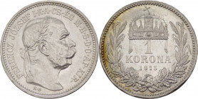 Ungheria - Francesco Giuseppe I (1848-1916) - 1 corona 1915 - KM# 492 - Ag
mSPL



SPEDIZIONE SOLO IN ITALIA - SHIPPING ONLY IN ITALY