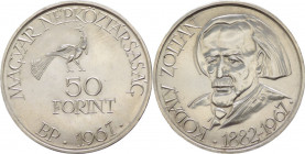 Ungheria - repubblica popolare (1949-1989) - 50 forint 1967 "Zoltán Kodály" - KM# 578 - Ag
FDC



SPEDIZIONE IN TUTTO IL MONDO - WORLDWIDE SHIPPI...