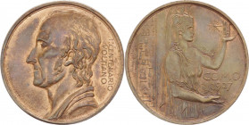 Italia - Periodo del Ventennio - Medaglia per il "Centenario Voltiano" 1927 - Opus Lorioli - Cu - 25 mm ; 6,5 gr - Rame rosso
FDC



SPEDIZIONE S...