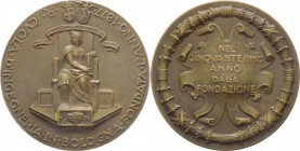 Italia - Periodo del Ventennio - Medaglia per i 50 anni della Scuola d'Ingegneria di Bologna - 1927 - Ae - gr. 30,08 mm 40
SPL



SPEDIZIONE SOLO...