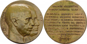 Italia - Periodo del Ventennio - Vittorio Emanuele III (1900-1943) - Medaglia "grandi manovre in Irpinia" - A XIV (1936) - Casolari manca - 30 gr; 39 ...