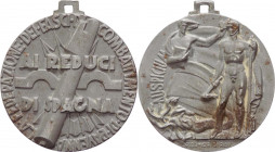 Italia - Periodo del Ventennio - Ravenna - Medaglia emessa per i reduci della guerra di Spagna 1939 - opus Morigi - 31 mm - Fe - Tracce di ossidazione...
