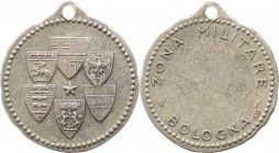 Italia - Medaglia emessa per la zona militare di Bologna - Ag 800 - con appiccagnolo - gr. 9,29 - mm 28
FDC



SPEDIZIONE IN TUTTO IL MONDO - WOR...