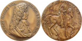 Italia - Medaglia emessa nel 1978 comemmorativa di Odoardo Farnese (1573-1626) quinto Duca di Parma e Piacenza per il Circolo Filatelico e Numismatico...