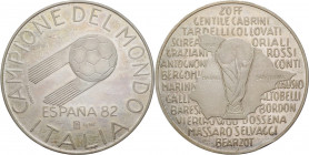 Italia - Medaglia commemorativa dei Campionati Mondiali di Calcio "Spagna 82" - Ag - 18 gr; 34,9 mm - in cofanetto originale
FDC



SPEDIZIONE IN...