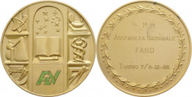 Italia - Medaglia per la 1° Assemblea Nazionale FAND - 1985 - Ae dorato - 50 mm ; 46 gr
SPL



SPEDIZIONE IN TUTTO IL MONDO - WORLDWIDE SHIPPING