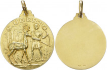 Italia - medaglietta portativa con Sant'Uberto - 6,93 gr; 25,19 mm - Au 750
FDC



SPEDIZIONE IN TUTTO IL MONDO - WORLDWIDE SHIPPING