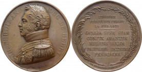 Francia - Medaglia commemorativa di Charles Ferdinand Duc de Berry - Pugione Percussus Periit - 14 Feb.1820 - Ae - gr.37,66 - Ø mm41
SPL



SPEDI...
