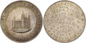 Perù - Lima - Medaglia per la posa della prima pietra della Chiesa di Maria Auxiliadora" 1906 - Ag - 27 mm; 9,8 gr
qFDC



SPEDIZIONE SOLO IN ITA...