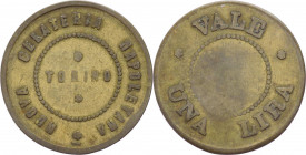 Italia - Gettone da 1 lira della "Nuova Gelateria Napoletana" - 4,62 gr; 25 mm; Ae
BB



SPEDIZIONE SOLO IN ITALIA - SHIPPING ONLY IN ITALY