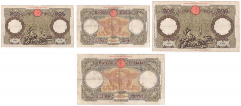 Regno d'Italia - Vittorio Emanuele III (1900-1943) - 100 lire "Aquila romana - C...