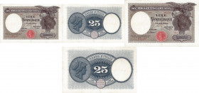 Regno d'Italia - Vittorio Emanuele III (1900-1943) - 25 lire - biglietto di stato - Emissione del 23.03.1923 - N°serie: 05785334 - Alfa:BS105
SPL

...