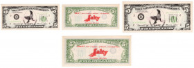 Banconota pubblicitaria "Salty il cucciolo del mare" su modello del biglietto da 5 dollari 1974
FDS



SPEDIZIONE IN TUTTO IL MONDO - WORLDWIDE S...