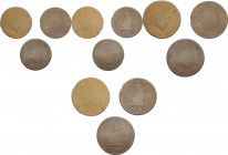 Regno di Sicilia - Ferdinando IV (1759-1816) - Lotto di 3 monete da 5 grani 1815 - Ae
med.MB



SPEDIZIONE SOLO IN ITALIA - SHIPPING ONLY IN ITAL...